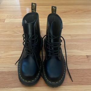Dr. Martens Black Combat Boots